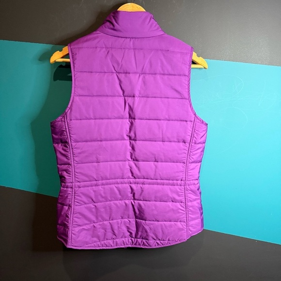 Lafayette 148 New York Purple Quilted Vest - Picture 3 of 8
